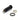 Black Long Thread Barrel Stereo Input Jack
