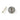 Chrome Round Bass String Retainer
