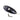 Black Strat Boat Style Recessed Jack Plate