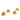 Gold Bell Knobs Set of 4