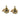 Bourns A250K Audio Taper Knurled Shaft Potentiometer (Set of 2)