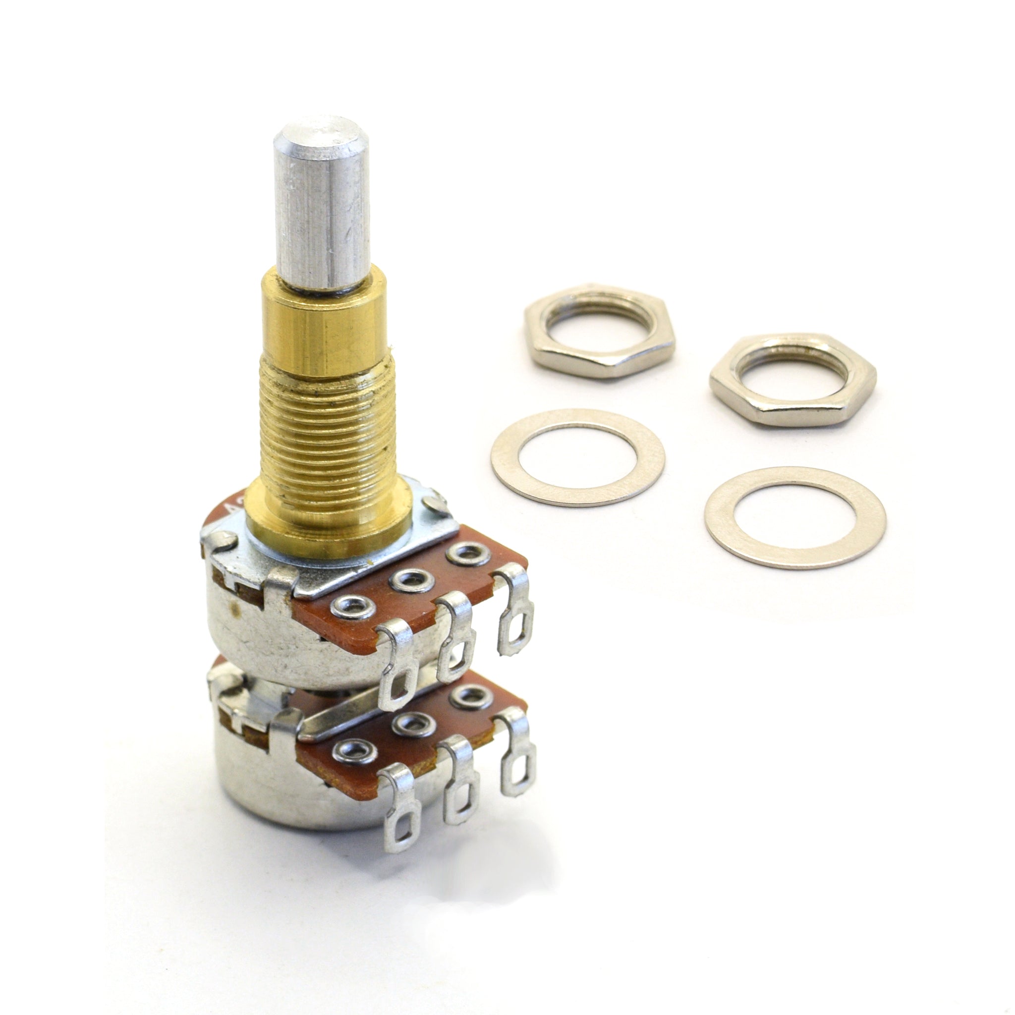 Knop voor potentiometer 10 stuks Zwart-oranje Knop voor potentiometer 10 stuks Zwart-oranje