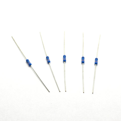Blueberry Metal Film 150k 1/4 Watt, 1% Tolerance Resistors Set of 5