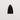 Black Triangle Truss Rod Cover 1-ply 1-screw (NOS)