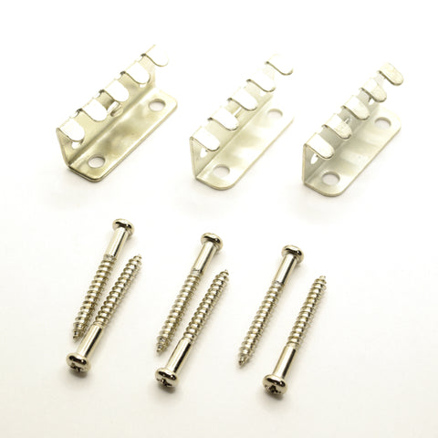 Steel Tremolo Spring Claw with Steel Mounting Screws Set of 3