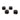 Black Speed Knob, Set of 4