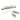 Wraparound Vintage Style Lightning Bolt Tailpiece Bridge
