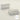 Set of 2 50mm Humbucker Pickup Covers in Chrome