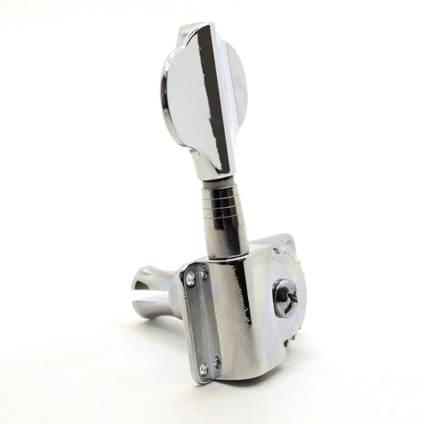 4-In Line Thunder Series Open Gear Chrome Bass Tuners