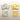 Set of 3 Square Plastic Jack Plates (NOS)