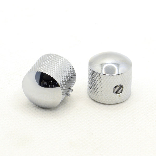 The Pomona Chrome Dome Knob Set of 2