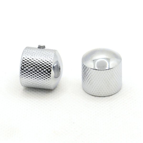 The Pomona Chrome Dome Knob Set of 2