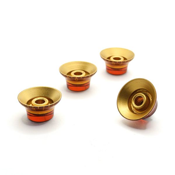 Bronze Bell Knobs Set of 4