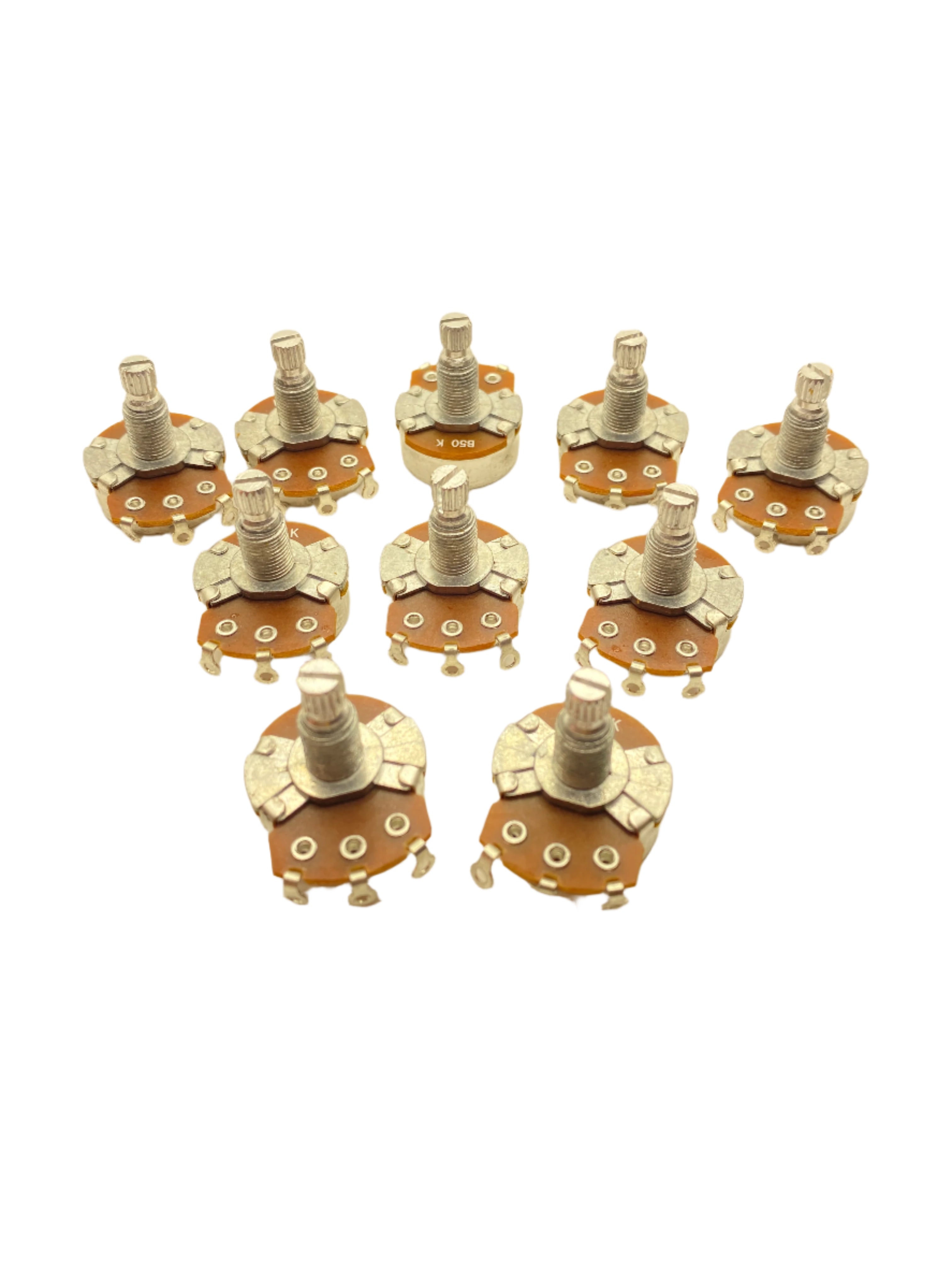 Alpha 50k Ohm Audio Taper Potentiometer For Guitar Or Bass Amplifier – 50000 Ohm