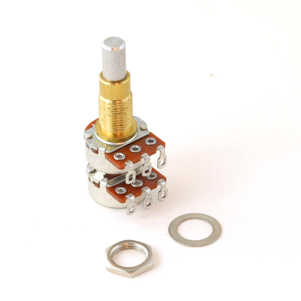 Alpha Potentiometer A100K Concentric Stacked Dime Size Pot