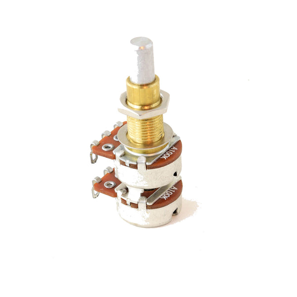 Alpha Potentiometer A100K Concentric Stacked Dime Size Pot