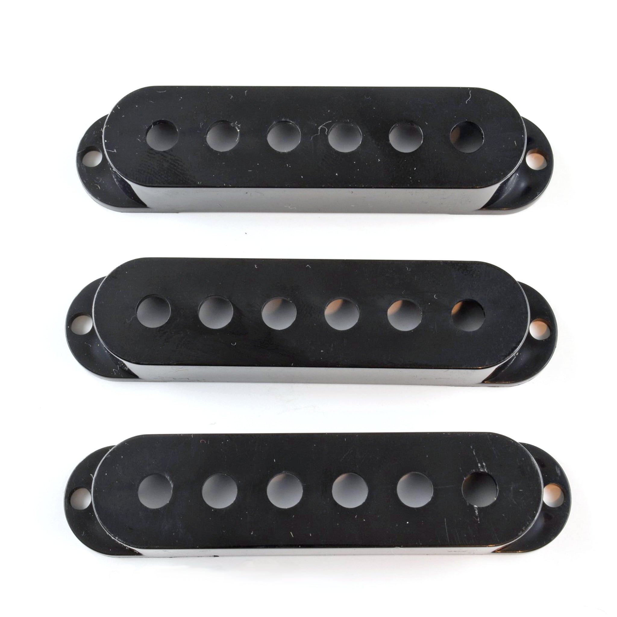 Set of 3 Single Coil Pickup Cover in Black, White