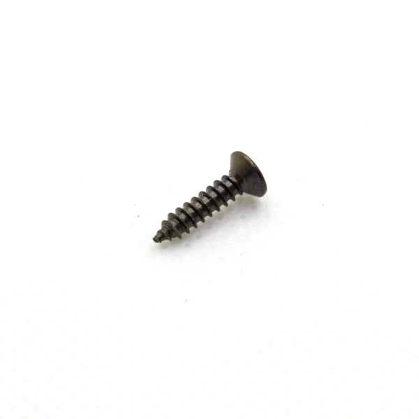 Black Steel Pickguard Screws 2.5mm x 12mm