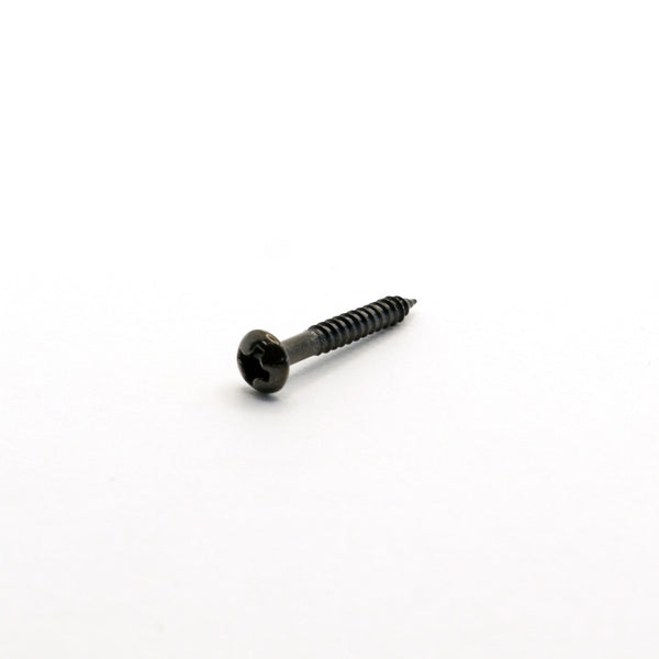 Black Steel Control Plate and Dog Ear P90 Screws 2.5mm x 19.5mm