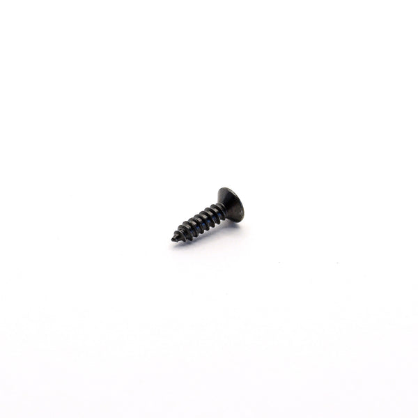 Black Steel Pickguard and Control Plate Screws 3mm x 12mm