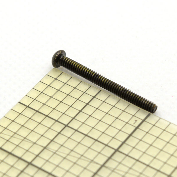 Black Steel Humbucker Pickup Mounting Screws 2.3mm x 26mm