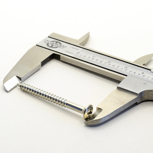 Chrome Steel Neck Mounting Screws 4.2mm x 45mm