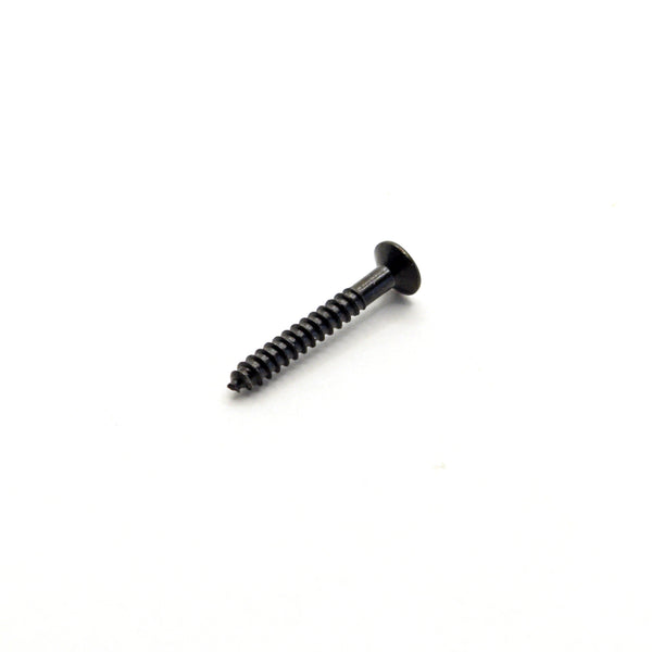 Black Steel Flat Head Humbucker Mounting Ring Screws 2mm x 15mm