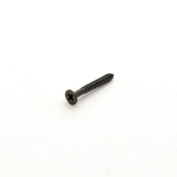 Black Steel Flat Head Humbucker Mounting Ring Screws 2mm x 15mm