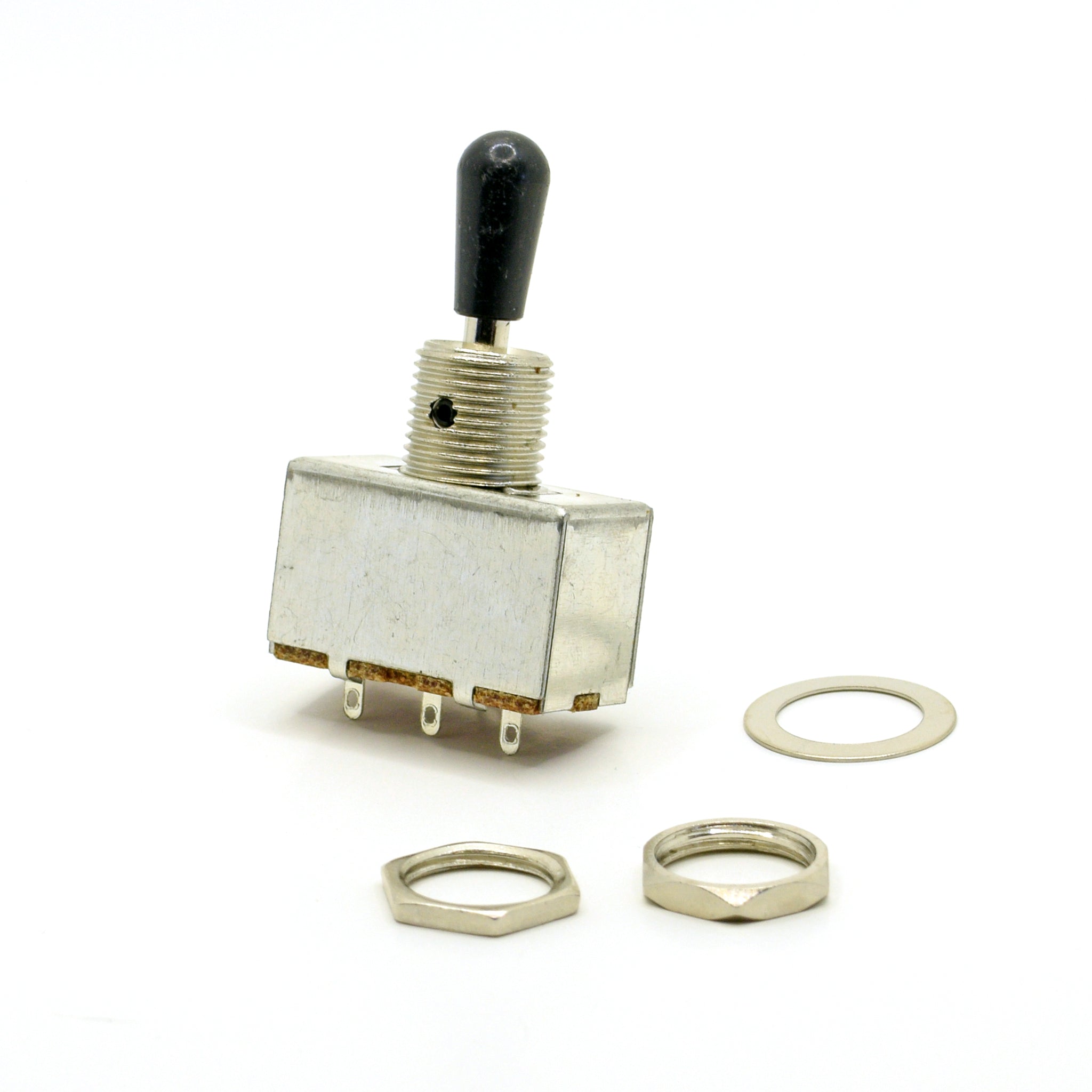 Chrome 3-Way Box Toggle Switch