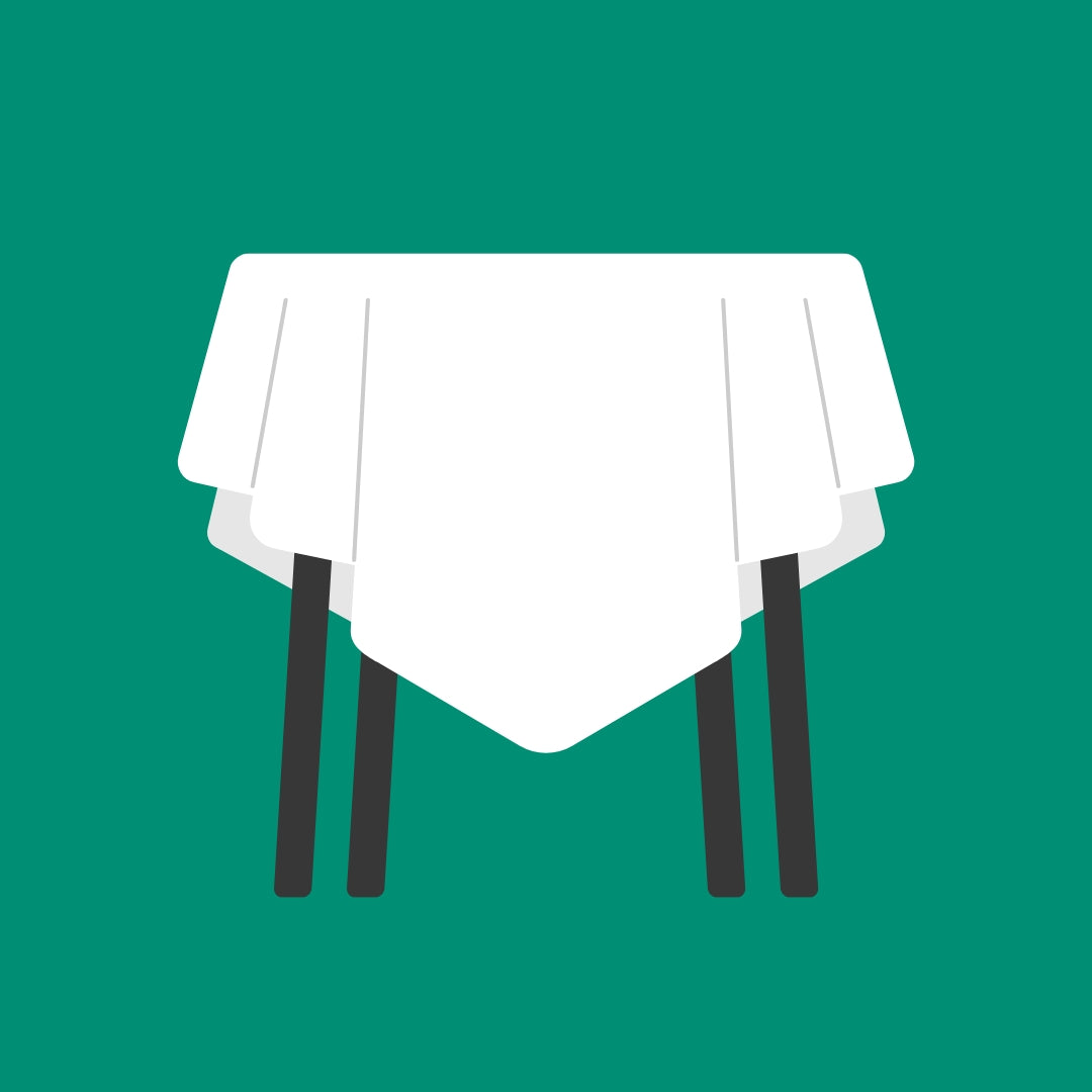 Add-On Item: Black Tablecloth