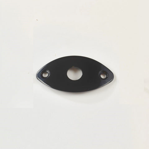 Black Oval Football Curved Jackplate (Blemished)