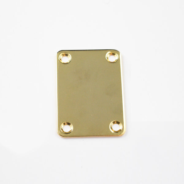 Gold Neck Plate for Bass (Blemished)