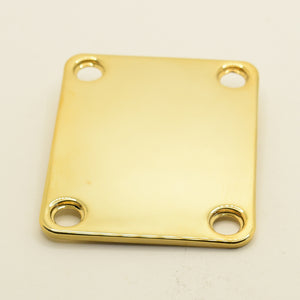 Gold Neck Plate for Guitar (Blemished)