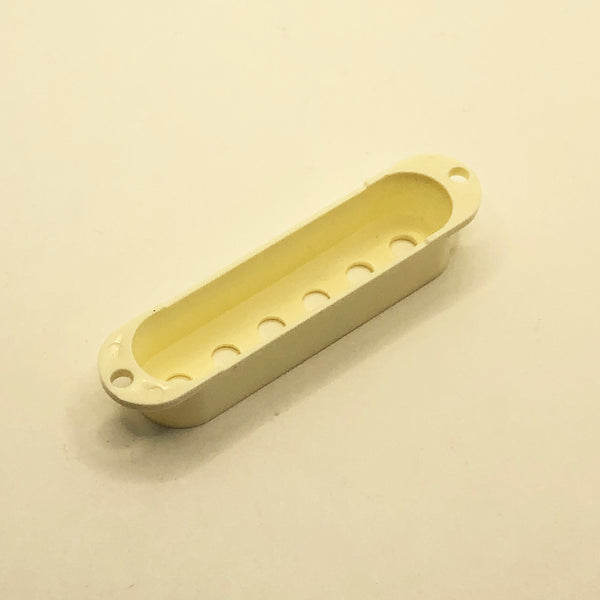 Single Coil Strat Pickup Cover Aged White - Bridge Position (Closeout)