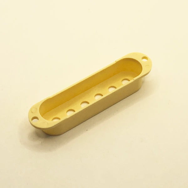 Single Coil Strat Pickup Cover Parchment - Neck and Middle Position (Closeout)
