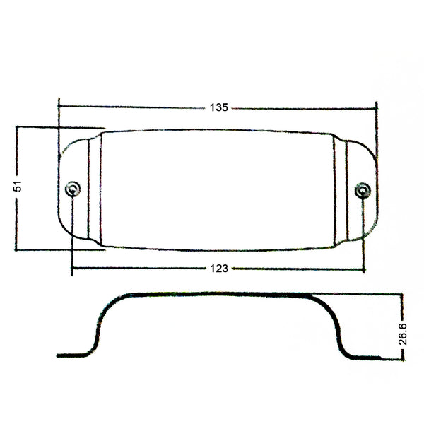 Chrome Pickup Cover fits Jazz Bass (Blemished)