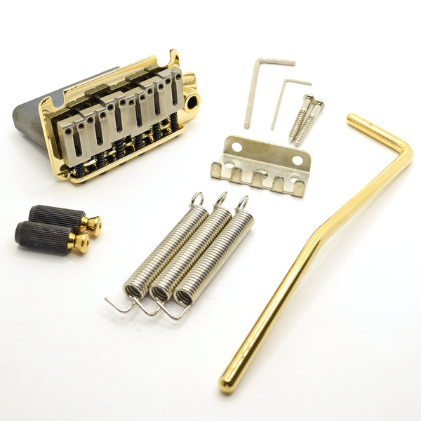 6-String "The Commander" Steel Block 2-Point Tremolo System Gold