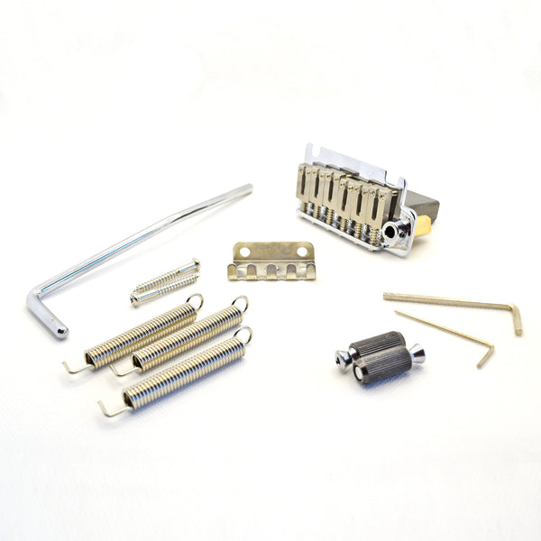 6-String "The Commander" Steel Block 2-Point Tremolo System Chrome