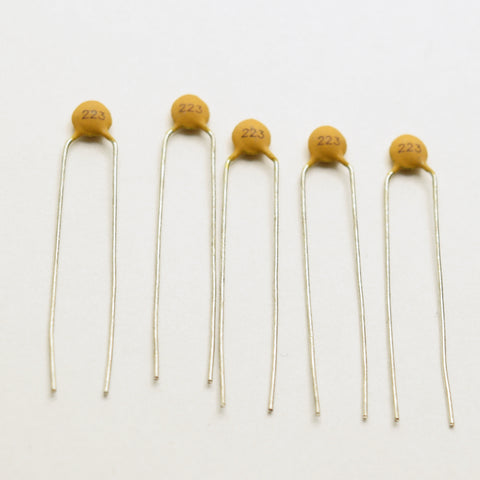 Ceramic Disc .022uF Capacitors Set of 5