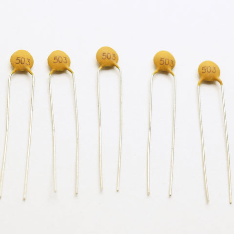 Ceramic Disc .05uF Capacitors Set of 5