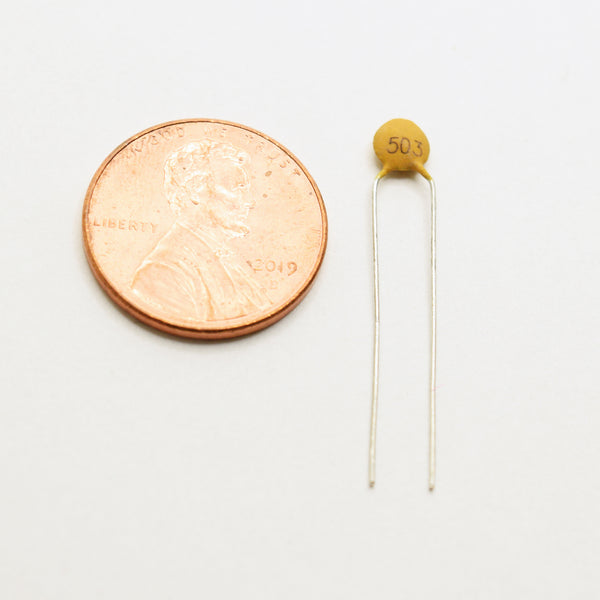 Ceramic Disc .05uF Capacitors Set of 5