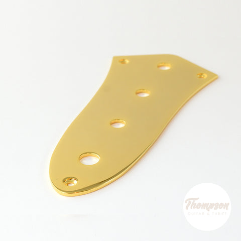 Gold Control Plate fits Jazz Bass