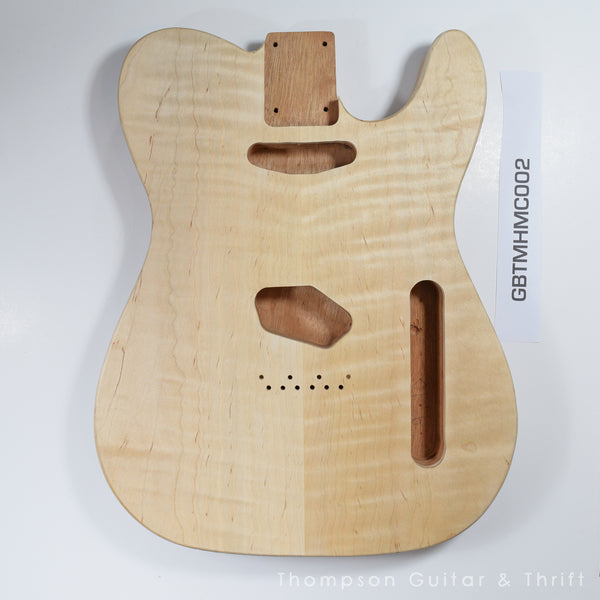 Tele Style Mahogany with Maple Cap 002