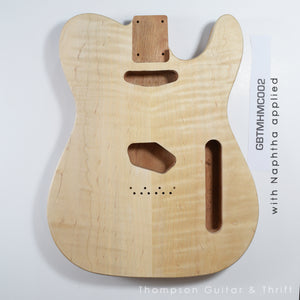Tele Style Mahogany with Maple Cap 002