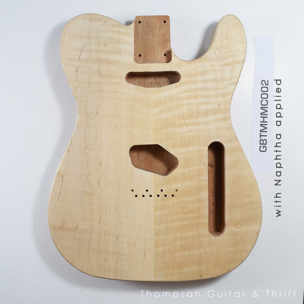 Tele Style Mahogany with Maple Cap 002