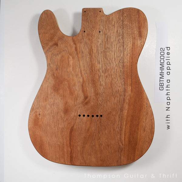 Tele Style Mahogany with Maple Cap 002