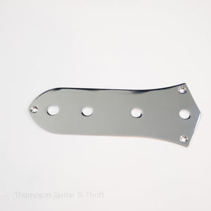 Chrome Small 60mm Control Plate fits Jazz Bass