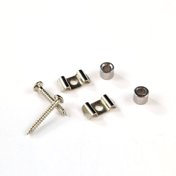 Chrome String Trees and Strap Buttons Assorted Kit