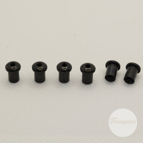 Top Mount String Ferrules Black
