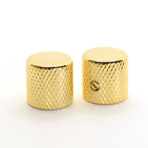 Folsom Flat Top Tele Knobs in Gold, Set of 2